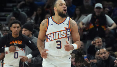 Dillon Brooks scores career-high 40 on his own T-shirt night, leading Suns past Pistons 114-96