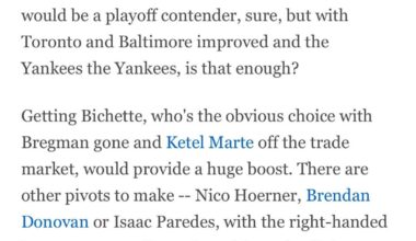 Jeff Passan: Red Sox Don’t Have the Talent