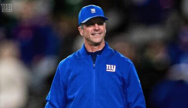 Giants have officially added Harbaugh to their website and added his biography section.