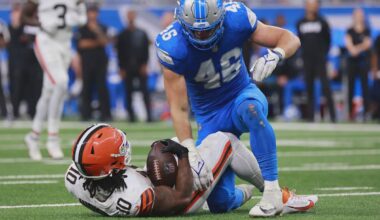 Jack Campbell wins Linebacker of the Year.