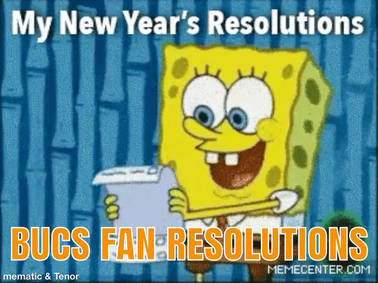 whats one resolution you wish for our Buccaneers to uphold or attain?