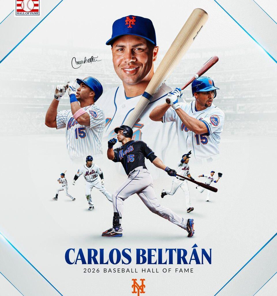 OFFICIAL: Carlos Beltrán is an MLB Hall of Famer