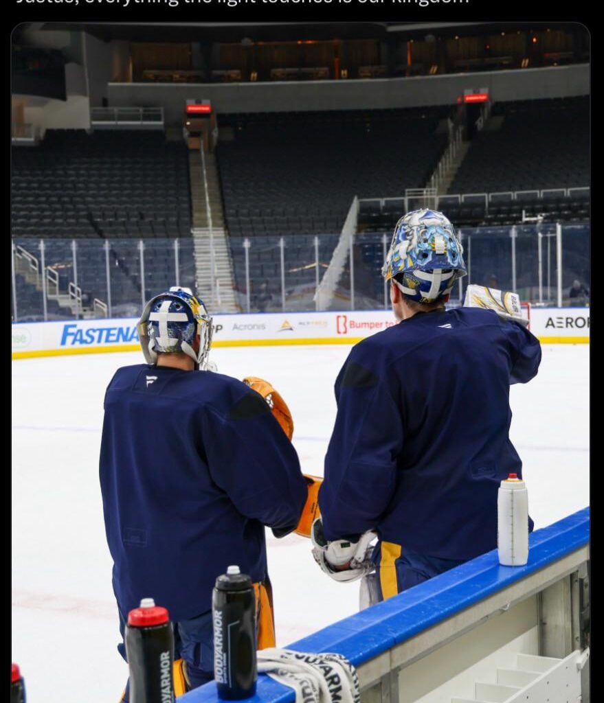 [Nashville Predators] "Justus, everything the light touches is our kingdom"