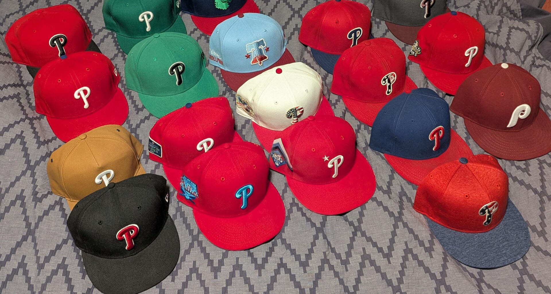 Heard we're showing off our hat collections