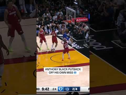 (NBA): Anthony Black hits the gas—blurs to the lane and detonates the dunk.