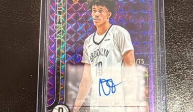 Just came in today after his big game 🔥