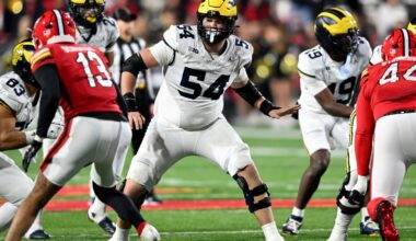 Starting Michigan Football OL Andrew Sprague enters transfer portal