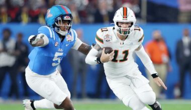 Ole Miss and Miami underway in the first College Football Playoff semifinal