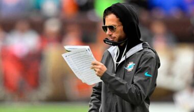 The Ravens have completed an interview with Mike McDaniel for their head coach position