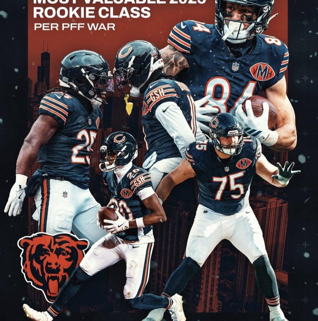 PFF Grades The Bears 2025 Rookie Class as Most Valuable