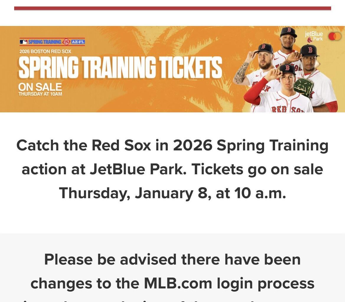 Spring Training Tickets