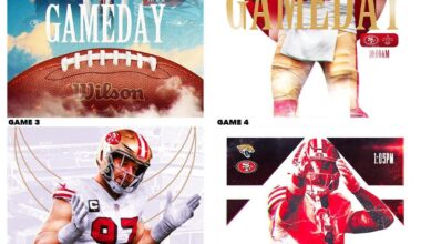 All my 49ers gameday graphics from the 25’ 26’ szn! See you all on Sunday 11th!