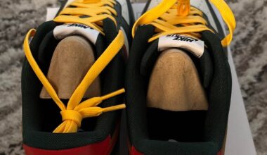 New shoe day - supporting the franchise boys 97 & 43