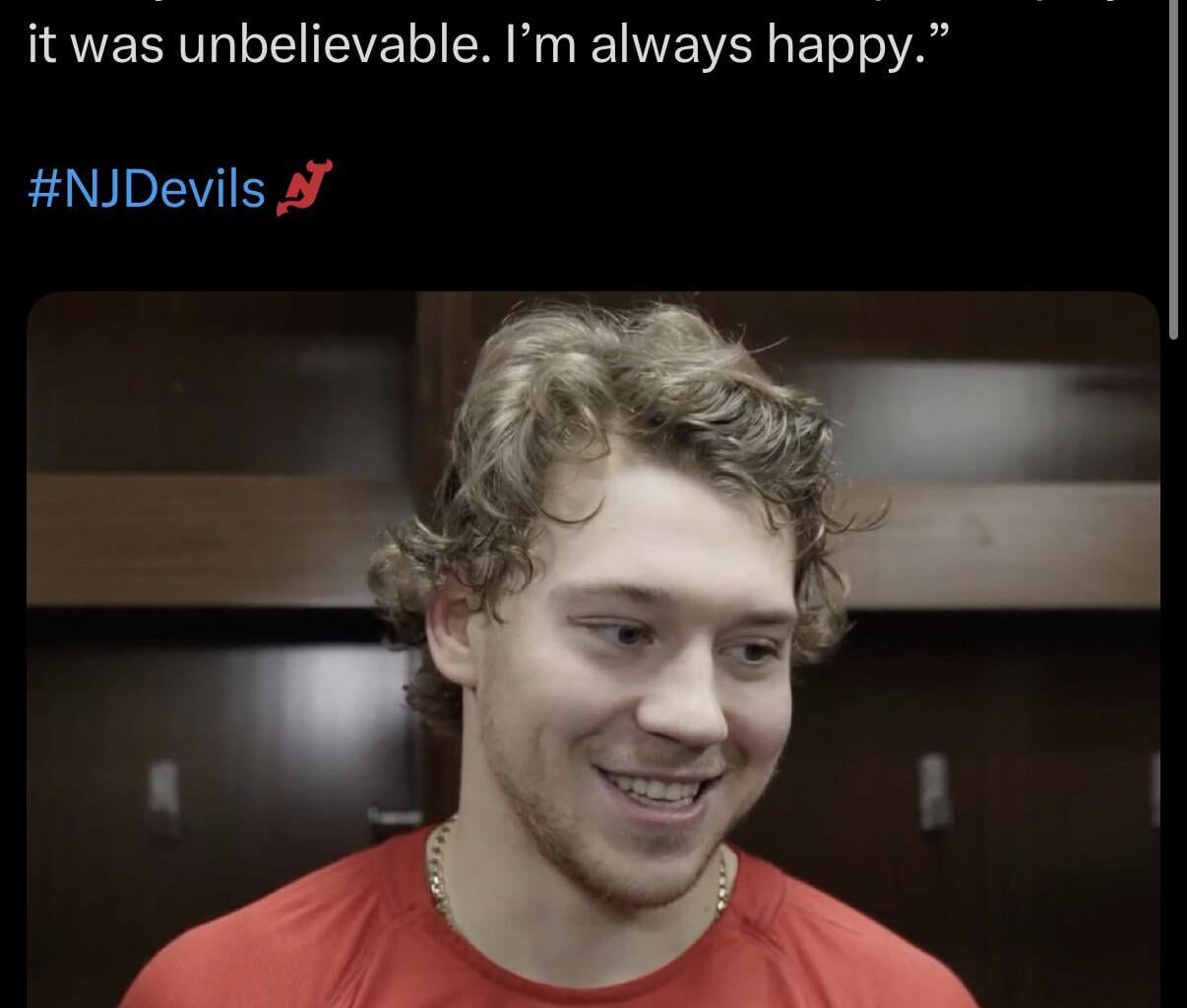 [Stein] Arseny Gritsyuk on Jake Allen's performance tonight: “Every shot I see, he saves. Second power play, it was unbelievable. I’m always happy.”