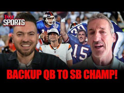 From Backup QB To Super Bowl Hero … Jeff Hostetler’s Advice For Jarrett Stidham | TMZ Sports