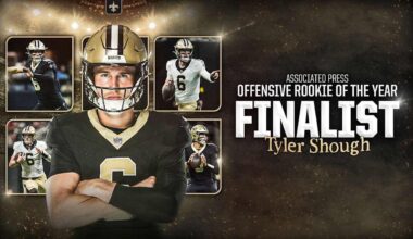Quarterback Tyler Shough named finalist for AP NFL Offensive Rookie of the Year