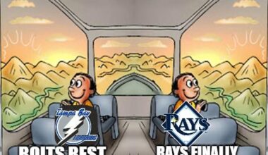I will miss having the Rays in Pinellas County but excited none the less. Go Rays!