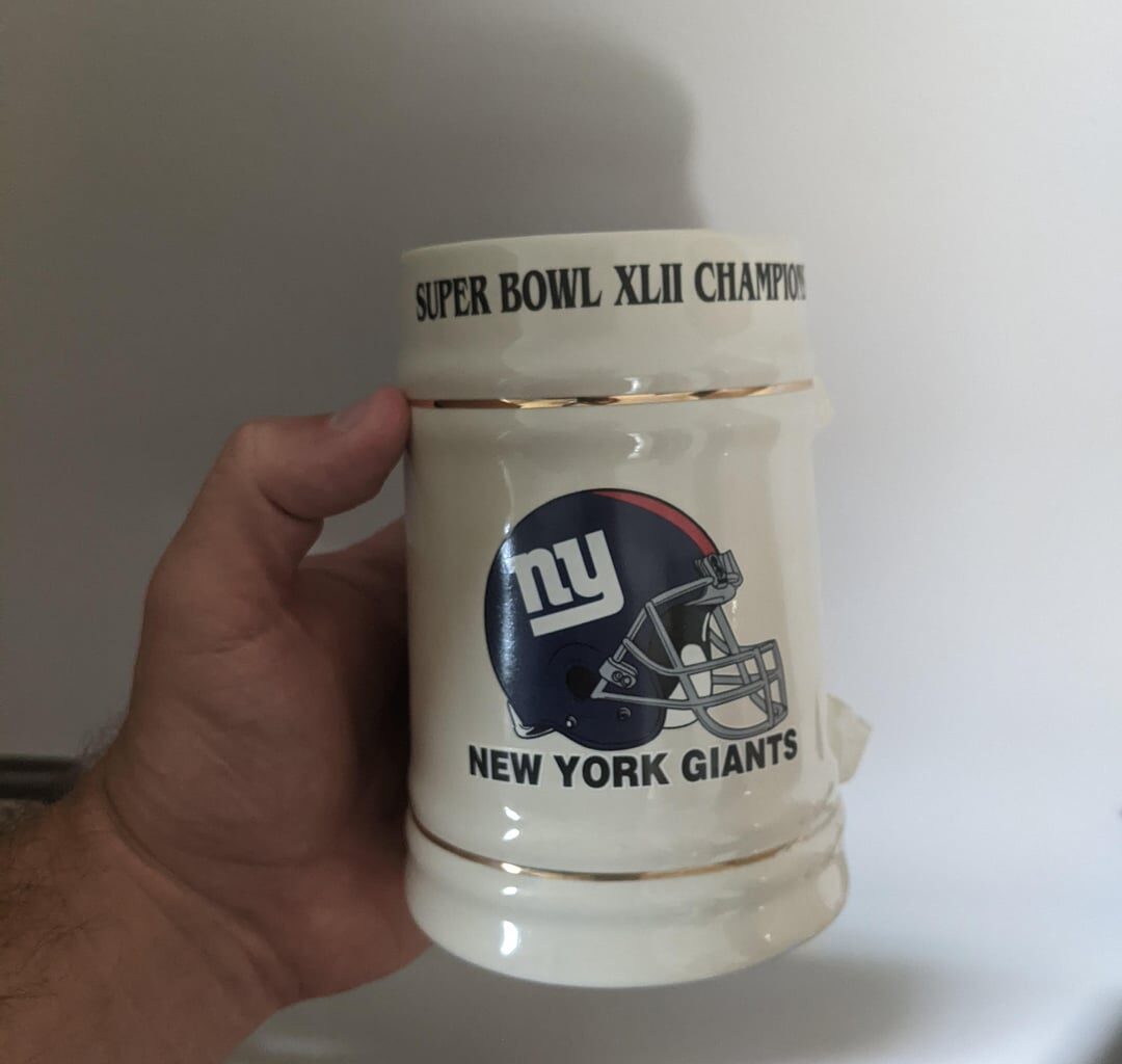 Looking for replacement stein/mug for my dad after a home break-in.