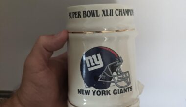 Looking for replacement stein/mug for my dad after a home break-in.