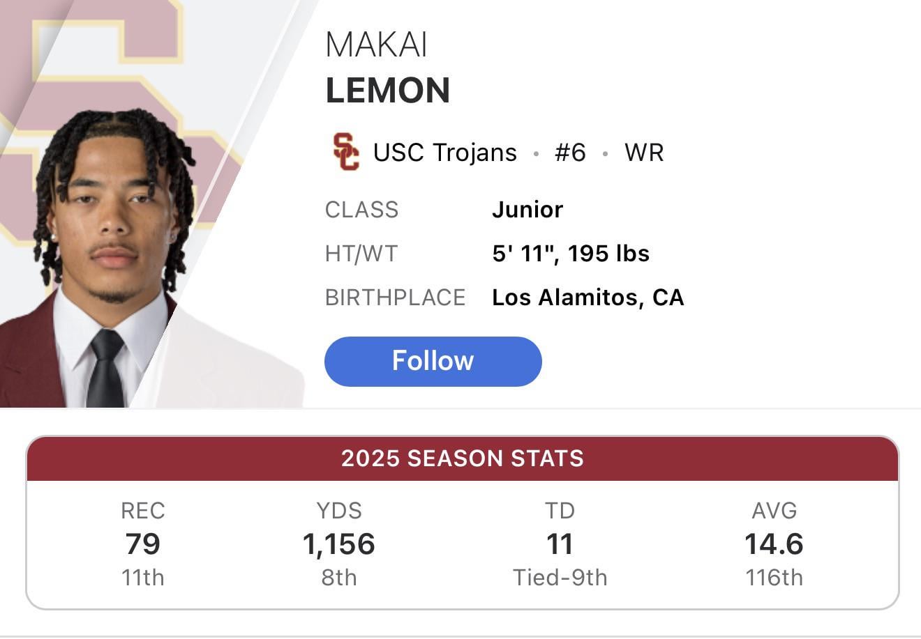 he might get picked earlier, but what’s the general consensus here on drafting Lemon if we have the chance?