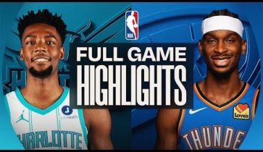 [NBA] HORNETS at THUNDER | FULL GAME HIGHLIGHTS | January 5, 2026