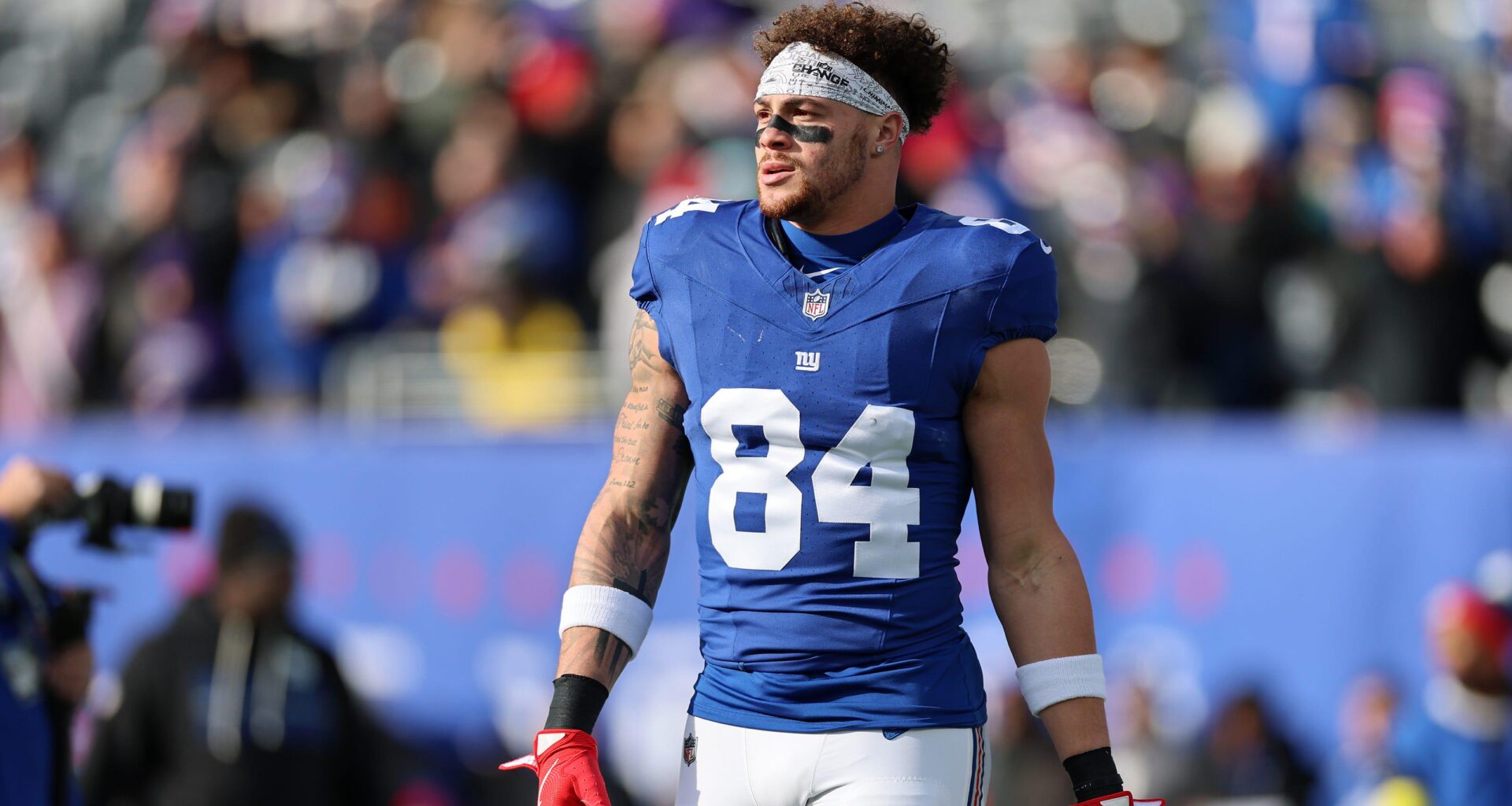 Giants' Theo Johnson appears at Knicks game after being ruled out: 'I am not sick'