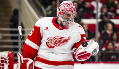 Gibson on a roll during 1st season with Red Wings | NHL.com