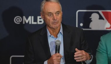 Rob Manfred floats MLB realignment with American and National Leagues replaced by East vs. West