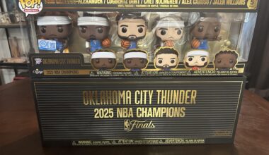 Thunder Championship Funko Pops have arrived.