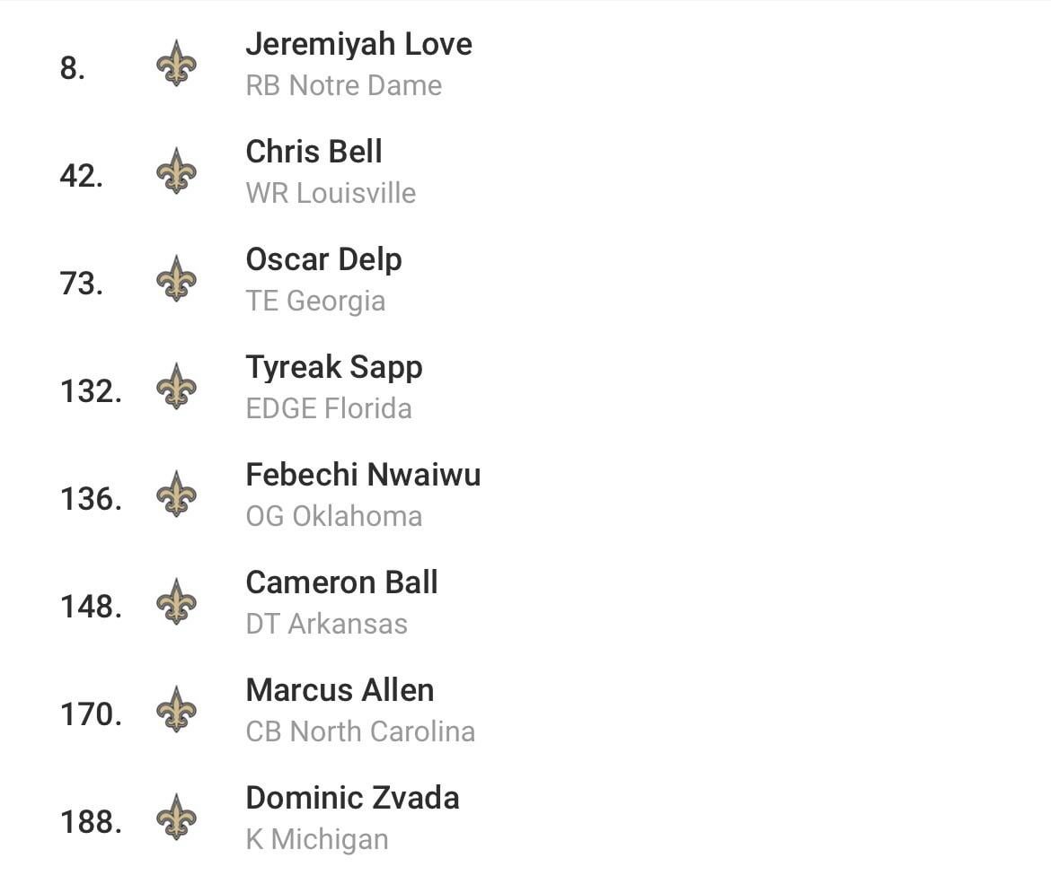 A mock draft that basically tells Shough “alright here happy?!”