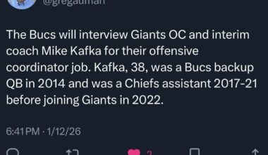 Kafka to interview for OC