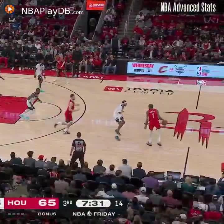 [Highlight] Sengun posts 25 points and a game-high 15 rebounds with 3 assists vs. MIN