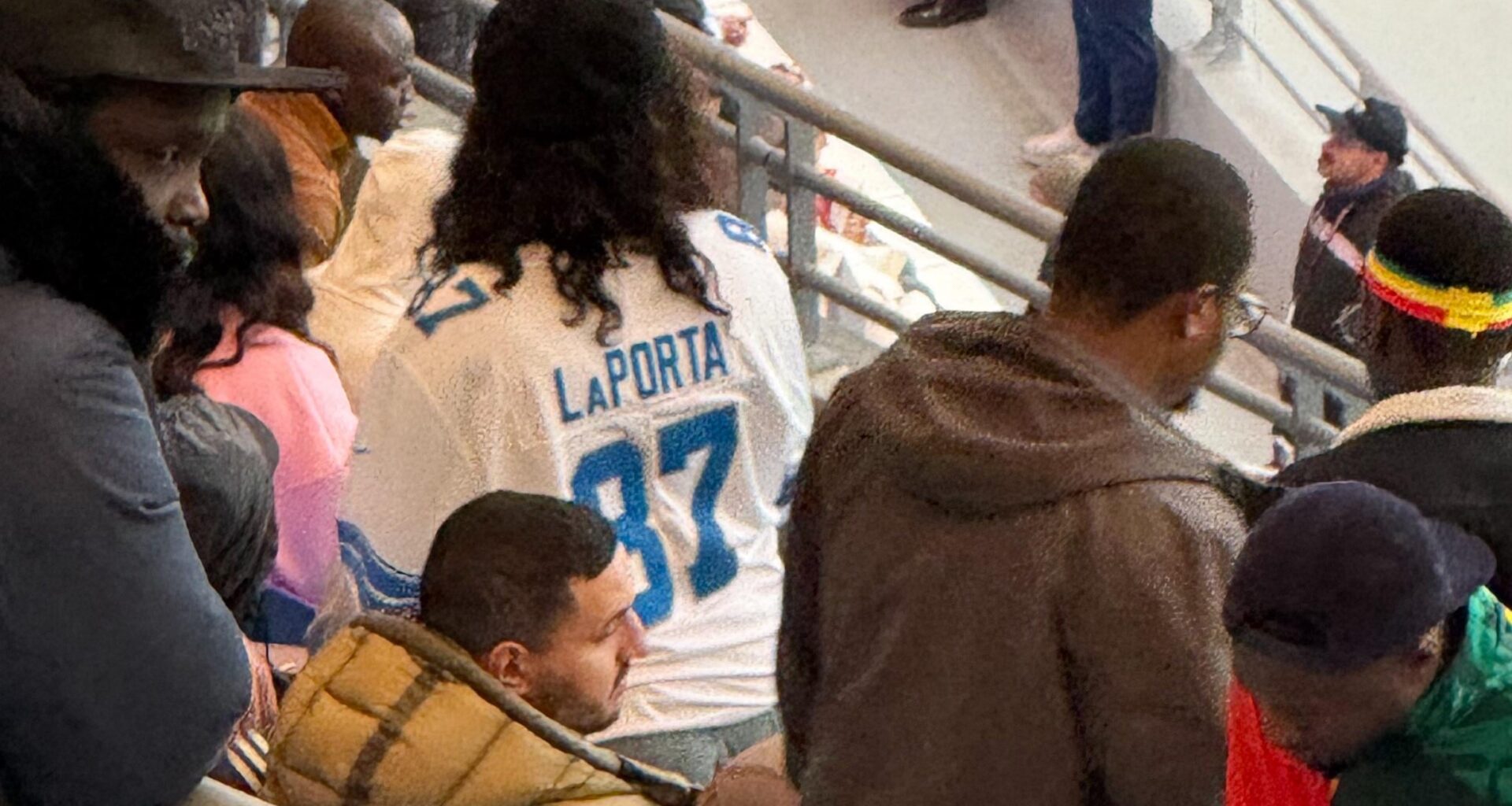 Spotted a LaPorta Jersey at the Senegal v Egypt AFCON Semi-Final in Tangier, Morocco