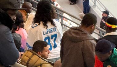 Spotted a LaPorta Jersey at the Senegal v Egypt AFCON Semi-Final in Tangier, Morocco