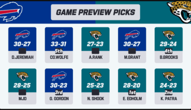 The Wild Card Picks are in....