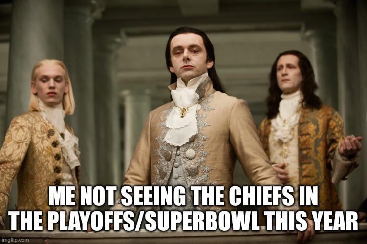 Watching playoffs today…