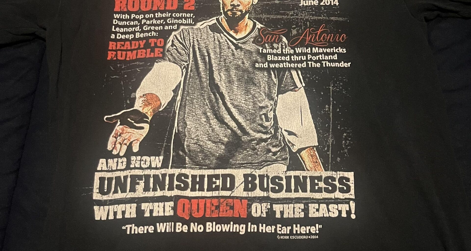 Pulling up to tonight’s game in this absolutely insane thrift pull