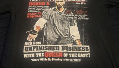 Pulling up to tonight’s game in this absolutely insane thrift pull