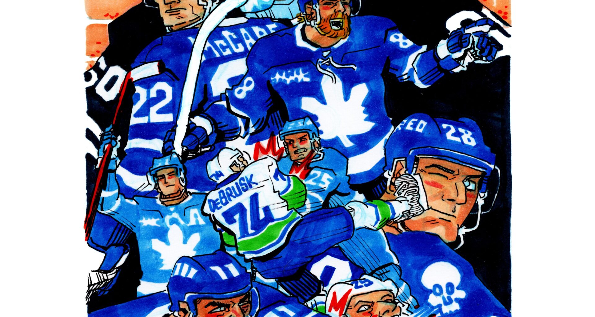 Game #44. Toronto 5 V Vancouver 0