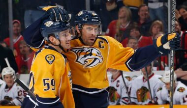 Josi's Defense Partners Reminisce on Playing With Preds Captain Ahead of 1,000th NHL Game