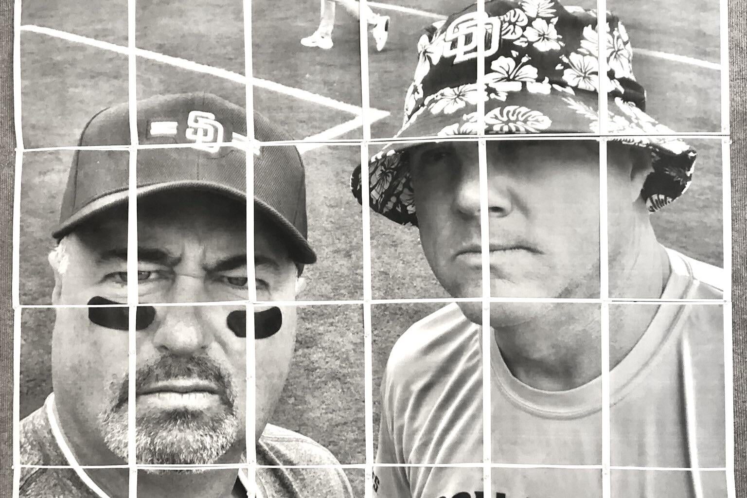 Years ago, this art piece was added to the booth