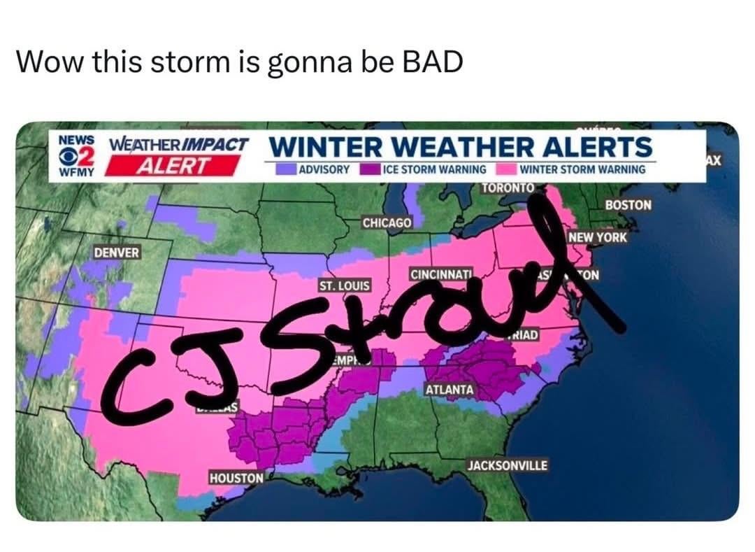 Be careful out there!