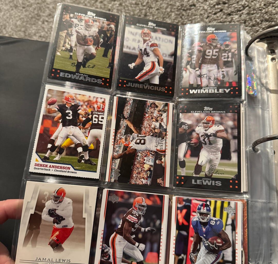 Unearthed some Browns relics today