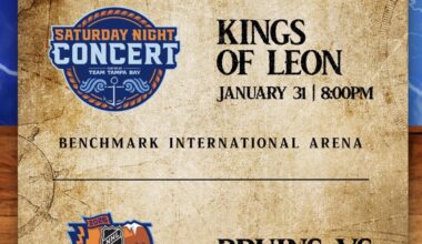 Stadium Series Weekend Entertainment Schedule