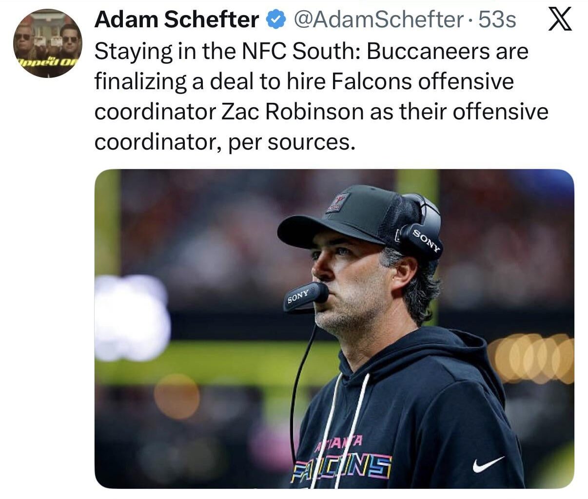 Zac Robinson hired as OC