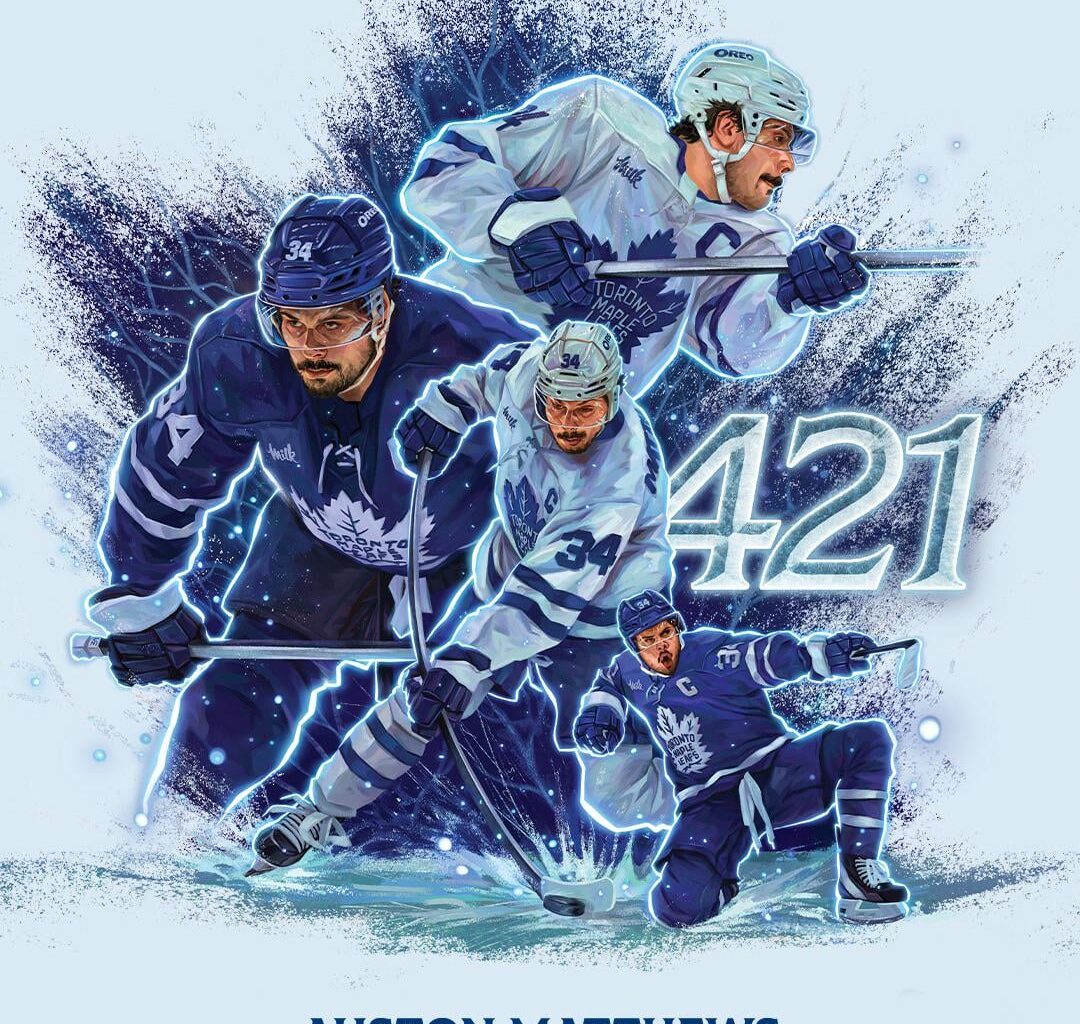 Auston Matthews Leafs All Time Goal Leader!!