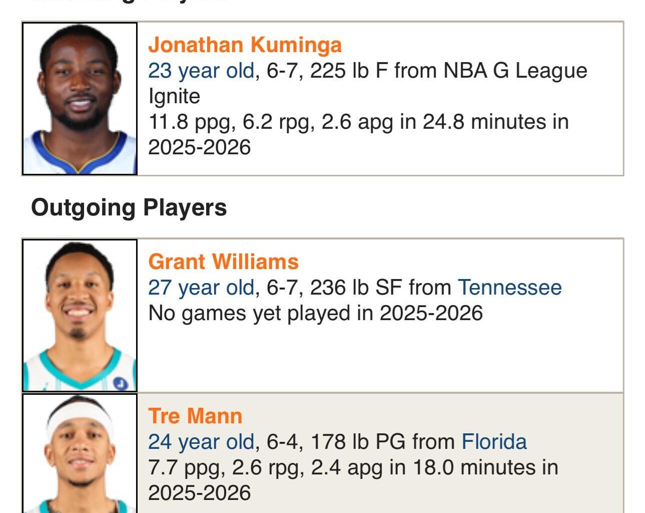 Is the trade market set?