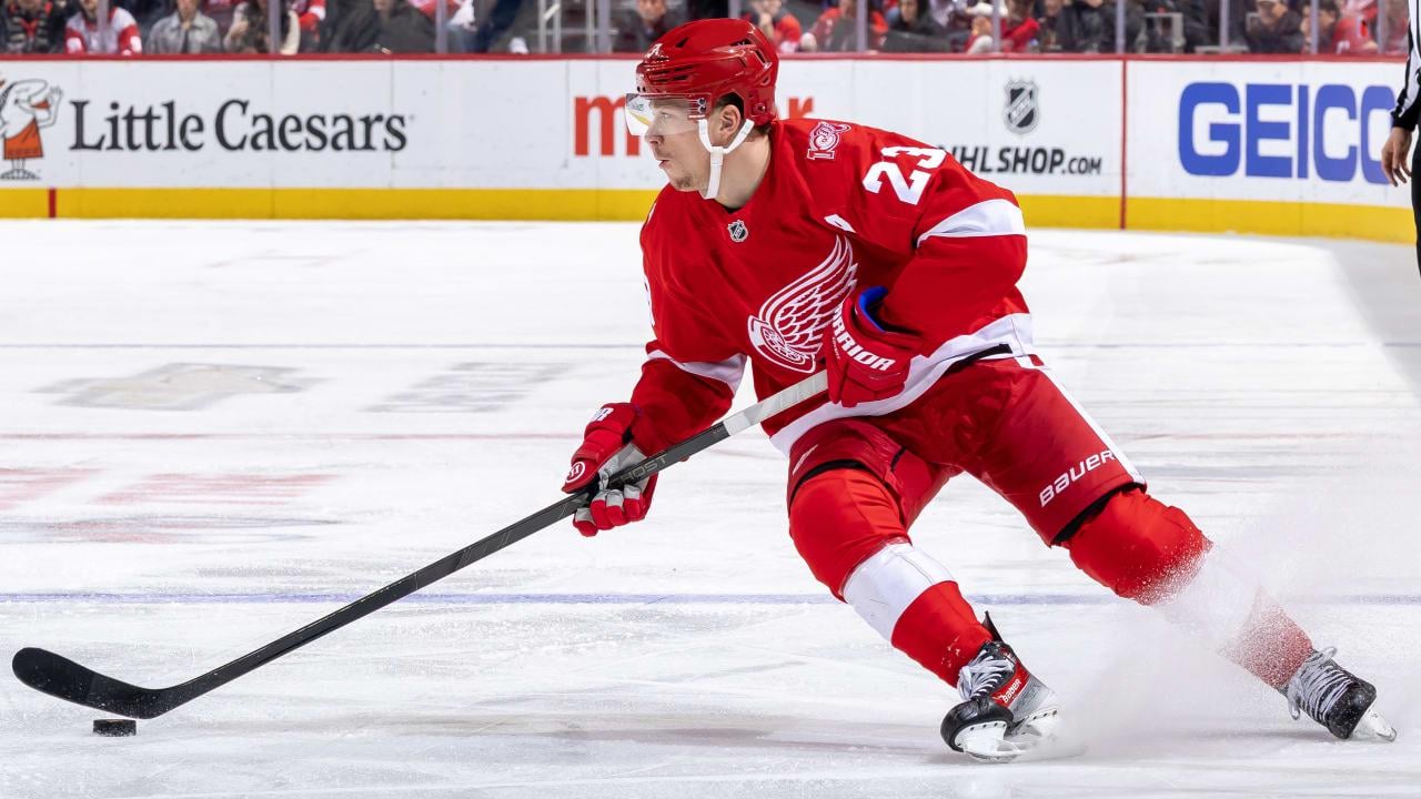 Raymond emerging as star for Red Wings, hopes to do same for Team Sweden | NHL.com