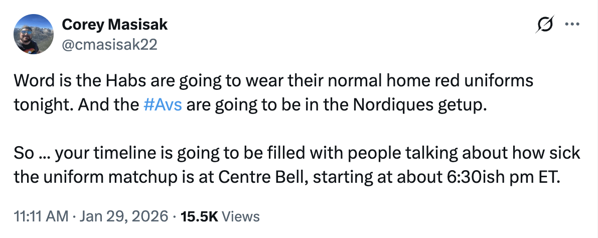 Another color on color game tonight.