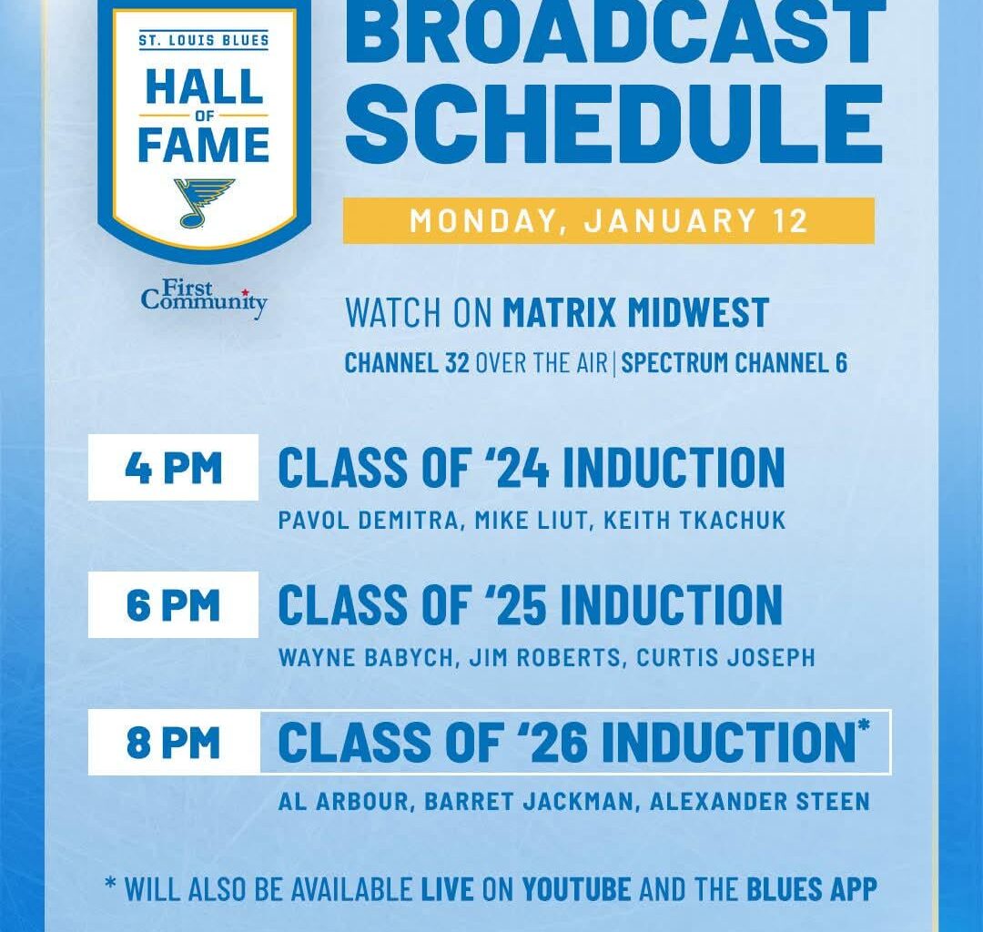 Blues Hall of Fame Ceremony (and throwbacks) tonight!
